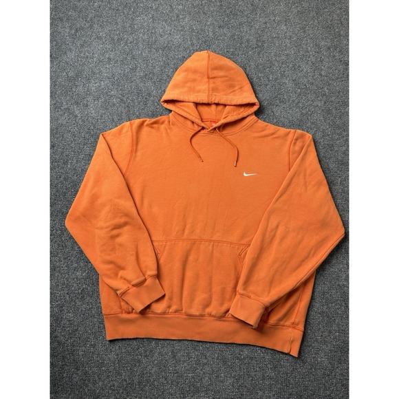 Nike Other - Mens Hoodie Nike Orange Pullover The Athletic Dept, Size L